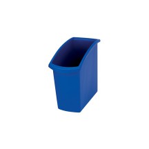 HAN Corbeille  papier MONDO, 18 litres, carr, bleu