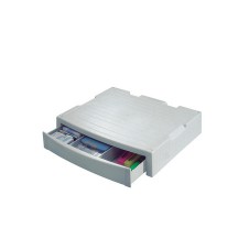 HAN Support pour cran / imprimante MONITOR SAND, gris clair