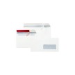 GPV Enveloppes blanches, DL, 110 x 220 mm, fentre 35 x 100