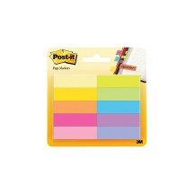 3M Post-it marques-pages, 12,7 x 44,4 mm, color