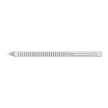 FABER-CASTELL Crayon pour cahier et tableau Jumbo GRIP blanc