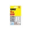 UHU Pastilles adhsives fix, double face, blanc, colle