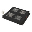 DIGITUS unit de ventilation de toit, 2 ventilateurs, noir