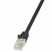 LogiLink CP1013U Cble rseau Cat5e UTP AWG26 0,25 m Noir