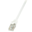LogiLink Cble patch EconLine, Cat. 6, U/UTP, 20 m, blanc