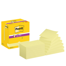 3M Post-it Super Sticky Z-Notes, 76 x 127 mm, kanariengelb