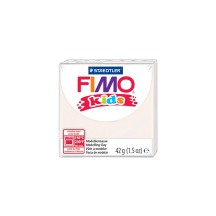FIMO kids Pte  modeler, durcissante au four, blanc, 42 g