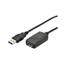 DIGITUS câble de rallonge actif USB 3.0, 5 m  USB-A mâle -