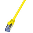 LogiLink Cble patch, Cat. 6A, S/FTP, 0,5 m, jaune
