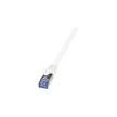 LogiLink Cable patch, Cat. 6A, S/FTP, 50,0 m, blanc