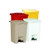 Rubbermaid Collecteur  pdale Step-on, 45,4 litres, beige