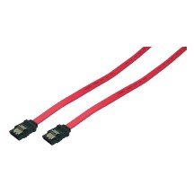 LogiLink Câble Serial ATA, 0,30 m, rouge