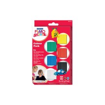 FIMO kids Kit pte  modeler Colour Pack "basic", set de 6