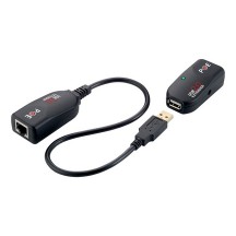 LogiLink Kit extenseur USB 2.0, adaptÃ© pour PoE, noir