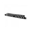 LogiLink panneau guide cbles 19", un ct, 1 U, noir
