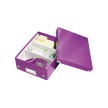 LEITZ boîte de rangement Click & Store WOW, grand, violet