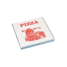 PAPSTAR carton pour pizza, carr, 300 x 300 x 30mm