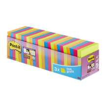 Post-it bloc-notes adhésives Super Sticky Notes, 76 x 76 mm