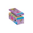 Post-it bloc-notes Super Sticky Z-Notes, 76 x 76 mm, coloré