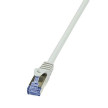 LogiLink Cble patch PrimeLine, Cat. 6A, S/FTP, 10 m, gris