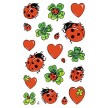 Z-design sticker coccinelle avec feuilles - AVERY Zweckform