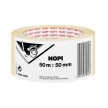 NOPI ruban de masquage en papier crp, 19 mm x 50 m, beige