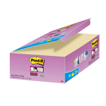 Post-it Bloc-notes Super Sticky Notes, 48 x 48 mm, jaune