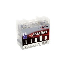 ANSMANN Boîte de piles alcalines ´RED´, boîte de 35