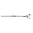 LogiLink Câble d'installation, Cat. 6, S/FTP, 100 m, blanc