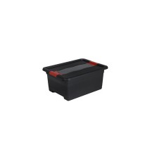 OKT Bote de rangement "Box Solido", 12 Litres, graphite/