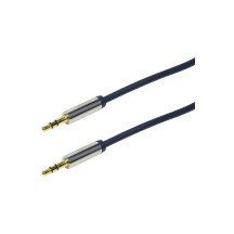 LogiLink Câble audio, 2 x jack mâle 3,5 mm, 1,5 m