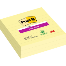 Post-it Bloc-notes Super Sticky Notes, 101 x 101 mm, jaune