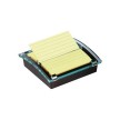 Post-it distributeur Z-Notes, noir/transparent, 1 bloc inclu