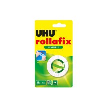 UHU Ruban adhsif rollafix invisible, 19 mm x 25 m