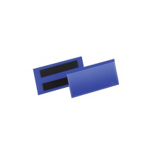 DURABLE Plaque de signalisation magntique, 100 x 38 mm,bleu