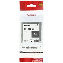 canon cartouche jet d'encre gris pfi-106 130ml ipf/6300/6400/6450/8400/9400/9400s