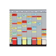 FRANKEN tableau planning  fiches "OfficePaner", 7 modules, 490 x 473 mm