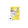 AVERY tiquettes SPECIAL pour Timbres, 63,5 x 33,9 mm, blanc