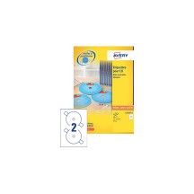 AVERY tiquettes CD, diamtre: 117 mm, blanc