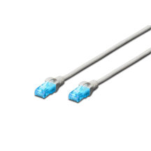 DIGITUS Cble patch, Cat. 5e, U/UTP,  2,0 m, gris