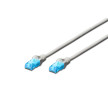 DIGITUS Câble patch, Cat. 5e, U/UTP,  10,0 m, gris