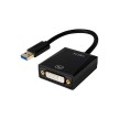 DIGITUS Adaptateur graphique USB 3.0 - DVI, noir