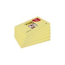 Post-it Bloc-notes Super Sticky, 47,3 x 47,6 mm, jaune, 9+3