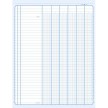 ELVE Piqûre comptable, 6 colonnes sur 1 page, 320 x 240 mm