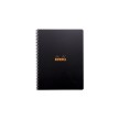 RHODIA Notebook RHODIACTIVE, format A4+, carreaux, noir