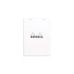 RHODIA Bloc agraf No. 16, format A5, carreaux, blanc