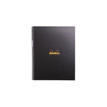 RHODIA Notebook RHODIACTIVE, format A4+, carreaux, noir