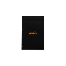 RHODIA Bloc agraf No. 20, format A4+, carreaux, orange