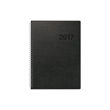 rido idé Buchkalender "Conform Wire-O", 2018, schwarz