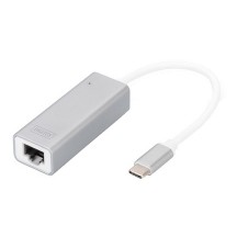 DIGITUS Adpateur USB 3.0 vers Gigabit Ethernet, blanc